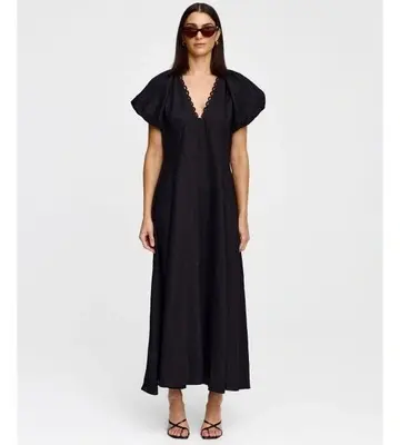 Kinney Theo Dress With Trim