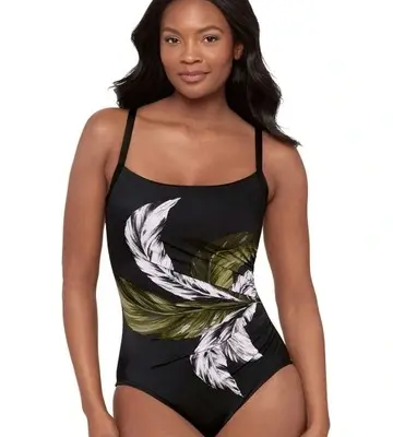 Miraclesuit Swim Boca Grande Starr Underwired One Piece Shaping Swimsuit