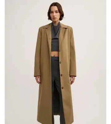 Witchery Single Breasted Trench Coat - Lara Worthington