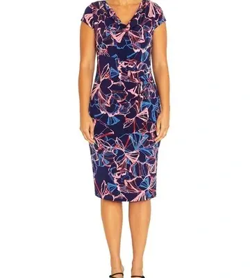 Anthea Crawford Aurora Opal Jersey Dress