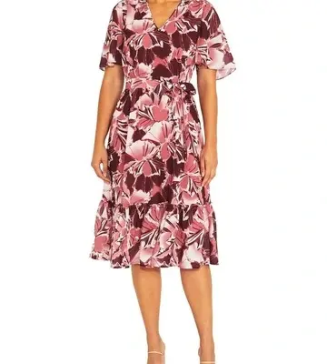 Anthea Crawford Irina Opal Chiffon Dress