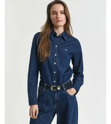 Gant Regular Fit Denim Shirt