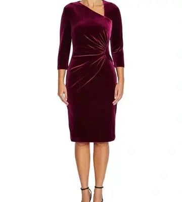 Anthea Crawford Harley Velour Dress
