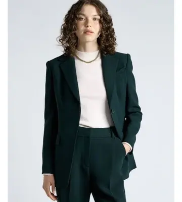 Cue Double Weave Blazer