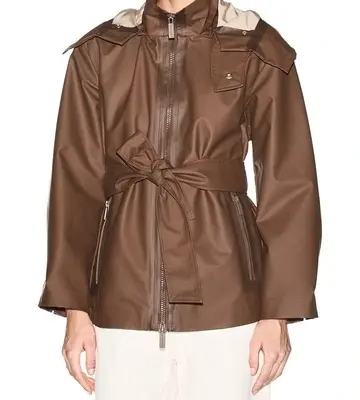 Armani Exchange Salt Lake Belted Coat