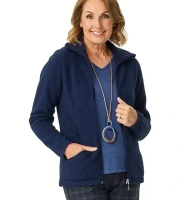 Fella Hamilton Market Day Possum Zip Cardigan