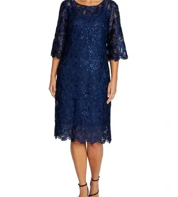 Anthea Crawford Noa Sequin Lace Dress