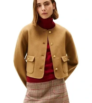 Tommy Hilfiger Double-Faced Wool Blend Jacket