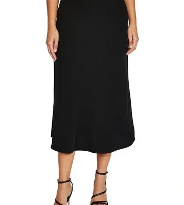 Anthea Crawford Liberty Crepe Midi Skirt