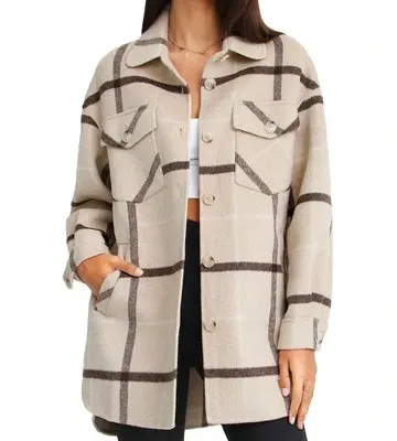 Belle & Bloom River's Edge Plaid Shacket