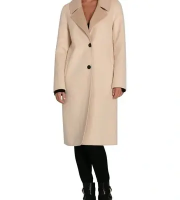 Belle & Bloom Lexington Two-Tone Wool Blend Coat