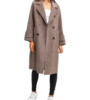 Belle & Bloom Rumour Has It Oversized Wool Blend Coat