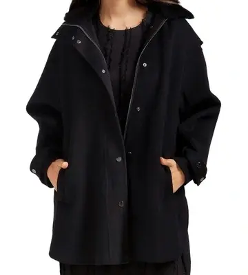 Belle & Bloom Heavy Hearted Detachable Hooded Coat
