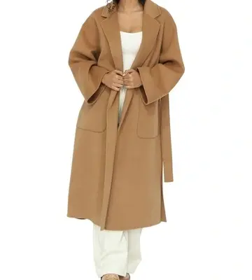 Belle & Bloom Wide Awake Split Hem Overcoat