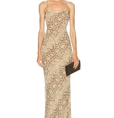 The Andamane Ninfea Maxi Slip Dress