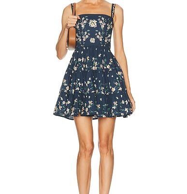 Agua by Agua Bendita Lima Mini Dress