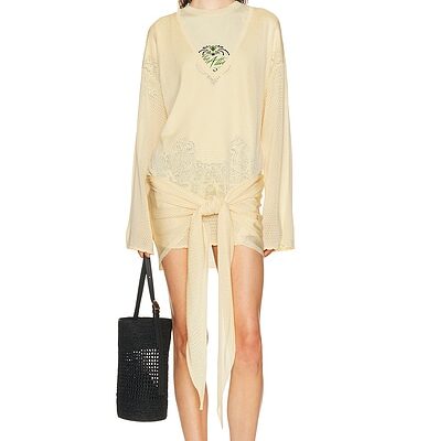 THE ATTICO Wrap Dress