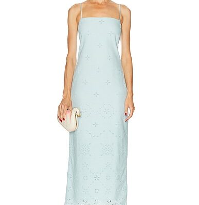 HEMANT AND NANDITA Hana Strappy Midi Dress