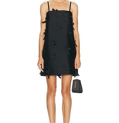 Jil Sander Bow Pressed Mini Dress