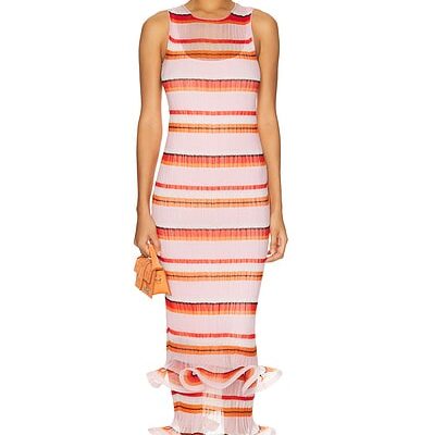 SIMKHAI Daniella Midi Dress