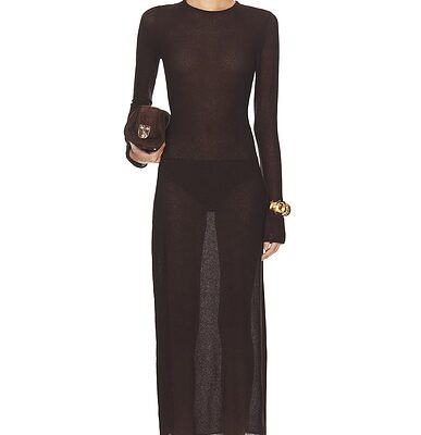 L'Academie Delmer Midi Dress