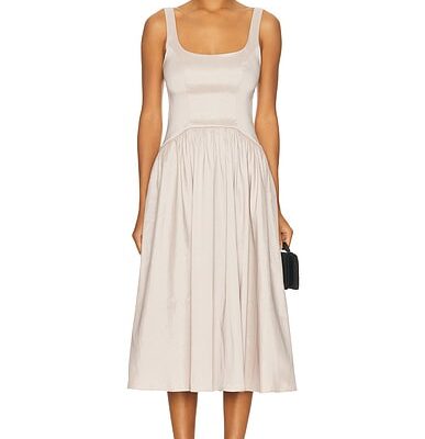 L'Academie by Marianna Maricel Midi Dress