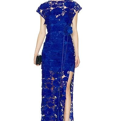 LEO LIN Alena Lace Maxi Dress
