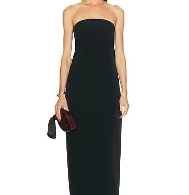 Marina Moscone Cocoon Bustier Dress