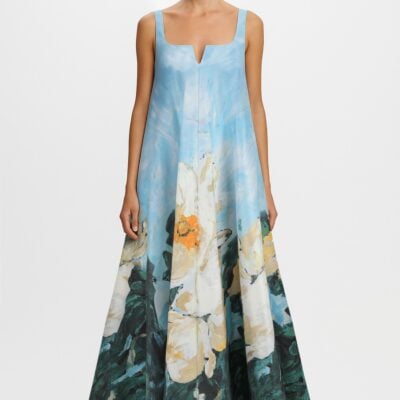 Acler EASTGREEN MAXI DRESS — AU6 US2 - Image 1