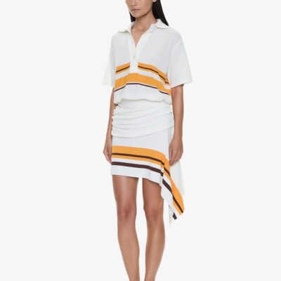 Christopher Esber Straccio Knitted Extension Drape Mini Skirt — XXS - Image 2