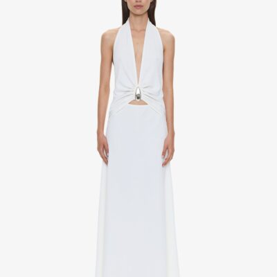 Christopher Esber Crystal Pendant Tank Dress - Image 1