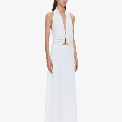 Christopher Esber Crystal Pendant Tank Dress - Image 2