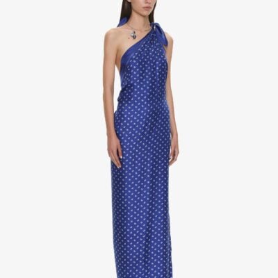 Christopher Esber Bandana Scarf Tie Dress - Image 2