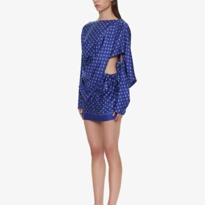 Christopher Esber Bandana Pareo Cutaway Dress - Image 2