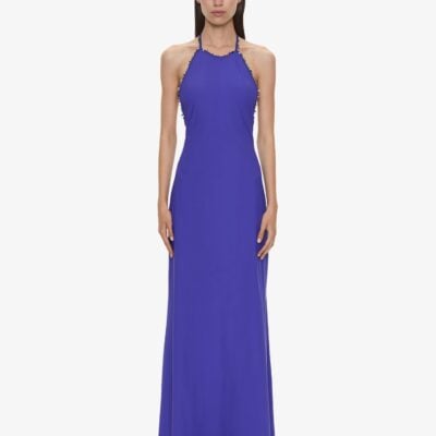 Christopher Esber Beach Quartz Halter Lycra Dress - Image 1