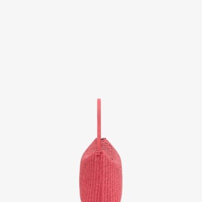 Christopher Esber Turnlock Raffia Mini Bag - Image 2