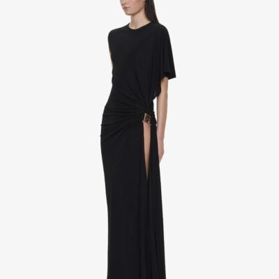 Christopher Esber Bezel Quartz Draped Tank Dress - Image 1