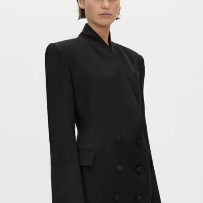 Camilla and Marc Caius Tailored Mini Dress — black - Image 2