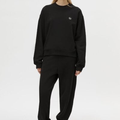 Camilla and Marc Lyra Tracksuit Top — black/white - Image 1