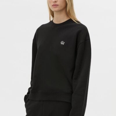 Camilla and Marc Lyra Tracksuit Top — black/white - Image 2