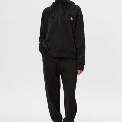 Camilla and Marc Lyra Hoodie — black/white - Image 1