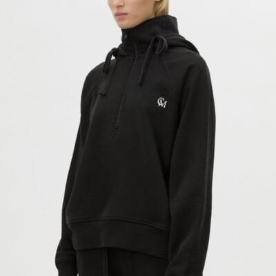 Camilla and Marc Lyra Hoodie — black/white - Image 2