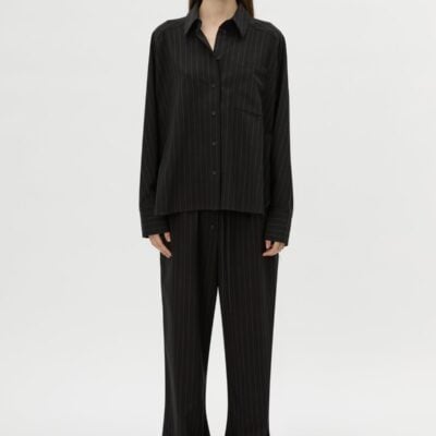 Camilla and Marc Sedona Stripe Pant — black stripe - Image 1
