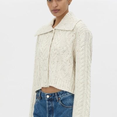 Camilla and Marc Oria Knit Cardigan — marble - Image 2