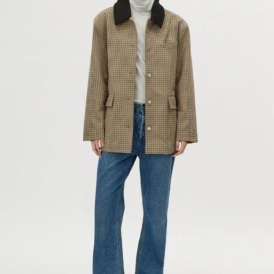 Camilla and Marc Sage Check Jacket — walnut check - Image 1