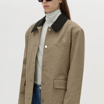 Camilla and Marc Sage Check Jacket — walnut check - Image 2