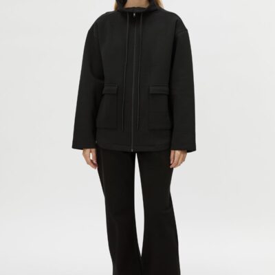 Camilla and Marc Salem Bonded Jacket — black - Image 1