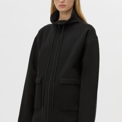 Camilla and Marc Salem Bonded Jacket — black - Image 2