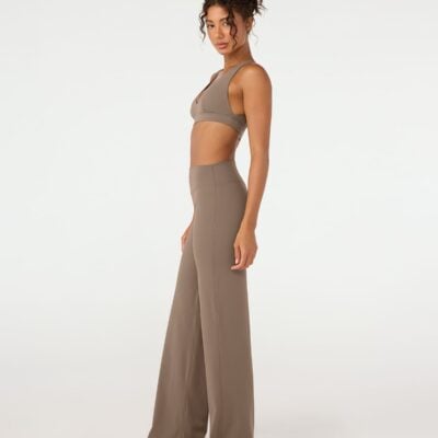 Crop Shop Boutique Fade Everyday Pants | Mocha — XXS - Image 2