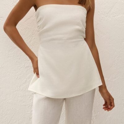Faithfull The Brand Solmar Top White - Image 2
